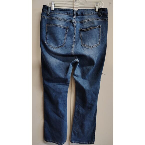 Shein Women's 1XL Denim Denim Jeans - Picture 2 of 6